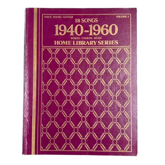 VTG Home Library Series 3 Books Set Voice Piano Guitar 1890-1960 Songs-203 Songs - Picture 3 of 4